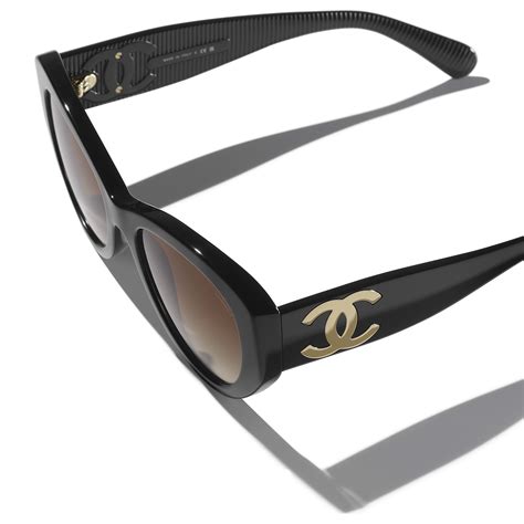 CHANEL Sunglasses: Butterfly Sunglasses, acetate 5477 — 